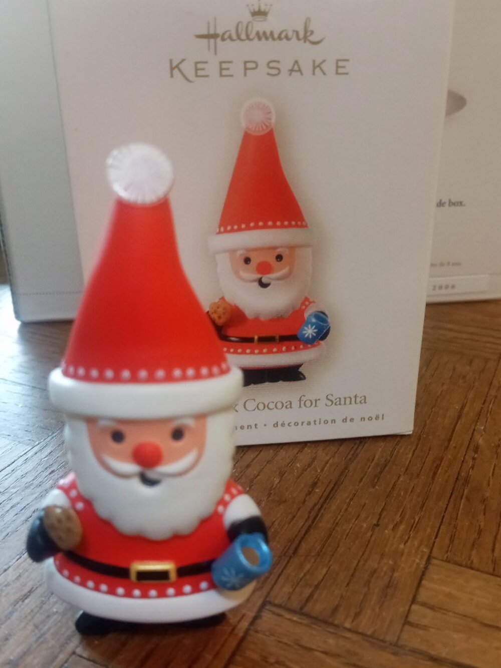 Hallmark Keepsake Cookies and Cocoa for Santa Ornament - 2008